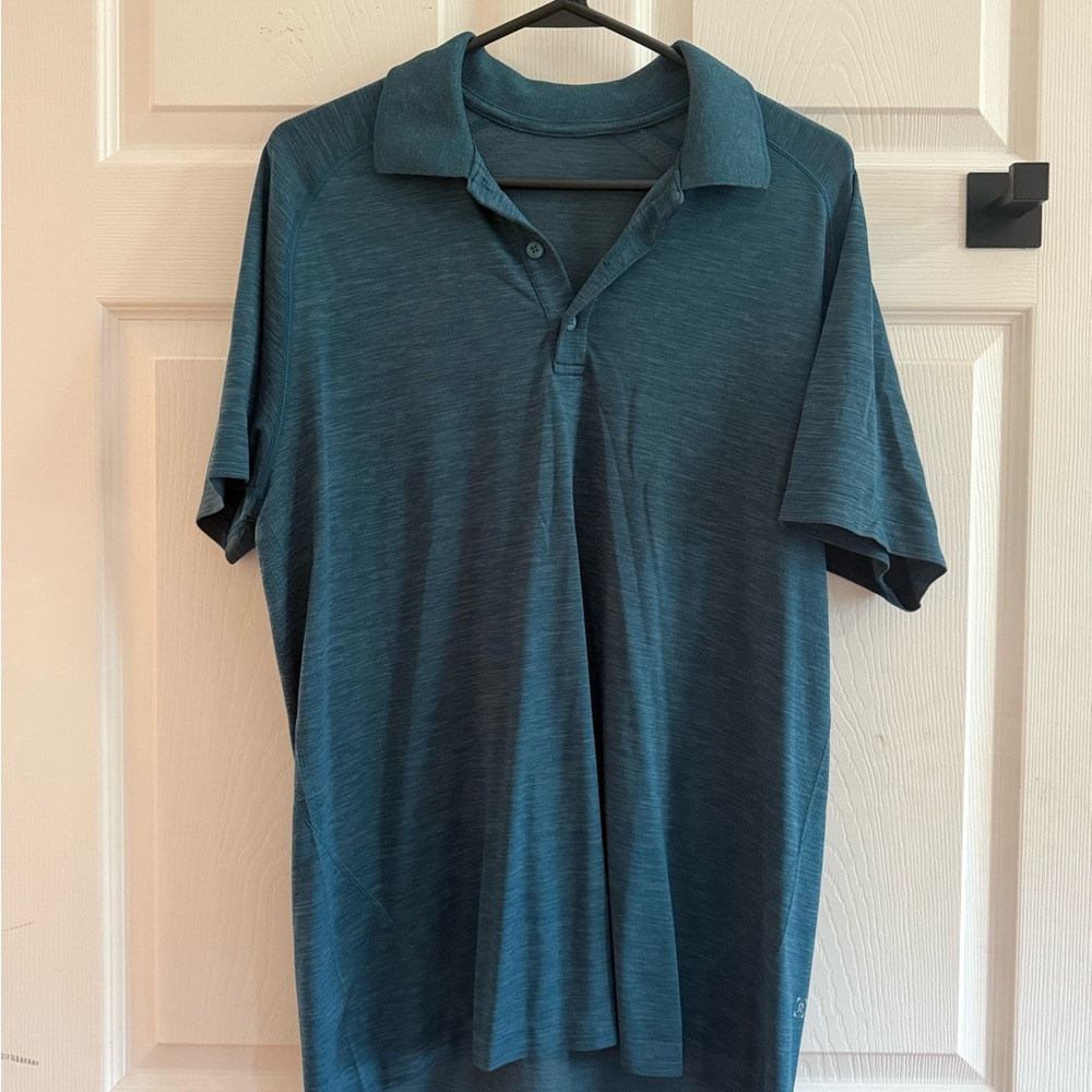 lululemon athletica Teal Polo Shirt